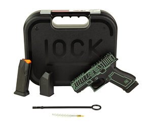 GLOCK 43X 9MM 15RD OUTLANDER BLUE
