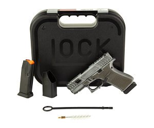 GLOCK 43X HOTH 9MM 15RD BW GREY