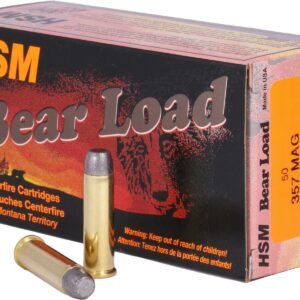 HSM 357 180GR BEAR RNFP 50RD