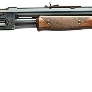 Davide Pedersoli 010V935045 Silver Spur 45 Colt (Long Colt) 3+1 24" Blued Barrel, Color Case Hardened Receiver, Walnut Fixed Stock