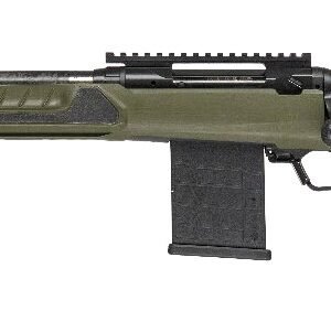 Savage Arms 32946 110 UltraLite Predator 300 Blackout 10+1 16.50" Carbon Fiber Barrel, Arca Rail Forend, Hunter Green AccuStock w/AccuFit V2 Synthetic Stock, Left Hand