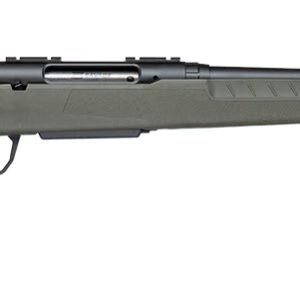 Savage Arms 33111 Axis 2 5.56 NATO 4+1 20" Matte Black Carbon Steel Threaded Barrel, Drilled & Tapped Receiver, OD Green Fixed w/Pistol Grip Synthetic Stock, Right Hand