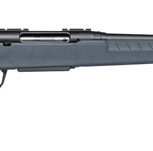 Savage Arms 33123 Axis 2 5.56 NATO 4+1 20" Matte Black Carbon Steel Threaded Barrel, Drilled & Tapped Receiver, Gray Fixed w/Pistol Grip Synthetic Stock, Right Hand