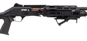 Panzer Arms PAM4NCSBBTMFSS M4 Pro AI Semi-Auto 3" 5+1 18.50" Black Ported Barrel, Black Aluminum Receiver w/Picatinny Rail, Skeleton Stock