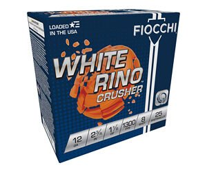 FIOCCHI W RINO CRSHR 12GA #8 25/250