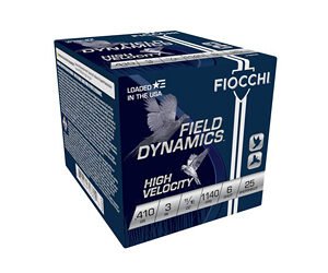 FIOCCHI HV LD 410 BORE 3" #6 25/250