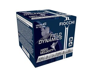 FIOCCHI HV LD 410 BORE 3" #8 25/250