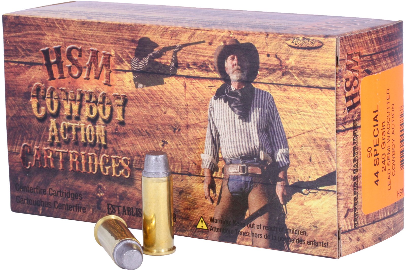 HSM 44SP 240GR CWBY SWCH 50RD