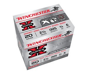 WIN XPERT TRGT 20GA 2.75" #6 25/250