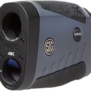 Sig Sauer Electro-Optics SOK4K601 KIL04K Black/Gray 6x22mm 4000 yds Max Distance TOLED Display Features Integrated Tripod Mount