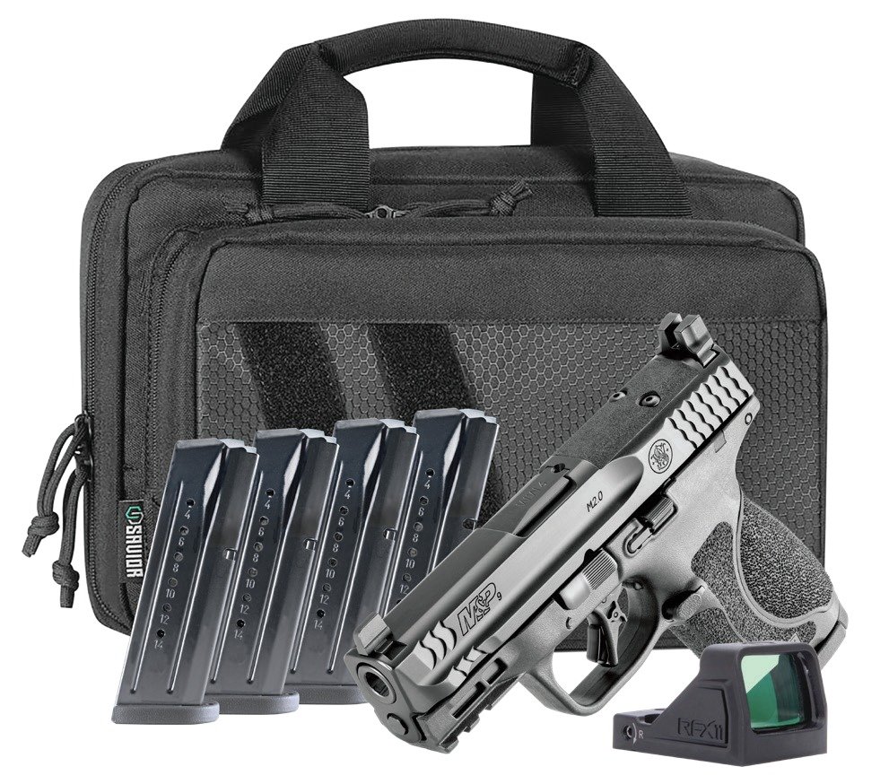 S&W M&P9 2.0 14781 9MM CMP OR NTS CARRY ON BUNDLE