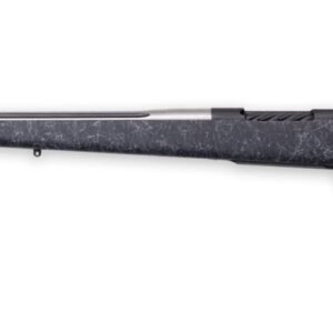 Weatherby MAM01N7MMPL8B Mark V Accumark Full Size 7mm PRC 3+1 26" Spun Stainless w/Graphite Black Cerakote Fluted Threaded Barrel, Graphite Black Cerakote Steel Drilled & Tapped Receiver, Matte Black