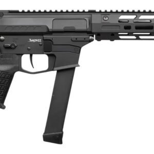 CMMG 99A6832-AB Zeroed Banshee MkGs 9mm Luger 33+1 6.50" Black Nitride Threaded Barrel, Black Armor Cerakote Aluminum Receiver w/Picatinny Rail, M-LOK Handguard, Black Polymer CMMG RipBrace, CMMG Zero