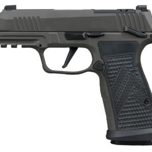 Sig Sauer 365AXGCA9LEGIONMSCA P365 AXG Legion 9mm Luger 10+1 3.10" Legion Gray Cerakote Integrated Compensator/Optic Ready/Serrated Slide, Legion Gray Cerakote Stainless Steel Frame w/Picatinny Rail,