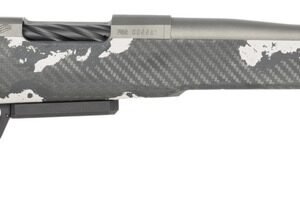 Fierce Firearms RIVSSX22CM18GP Twisted Rival XP 2.0 22 Creedmoor 3+1 18" Glacier Cerakote Spiral Fluted Threaded Barrel, Stainless Steel Drilled & Tapped Receiver, Arca Rail Forend, Phantom Camo Push