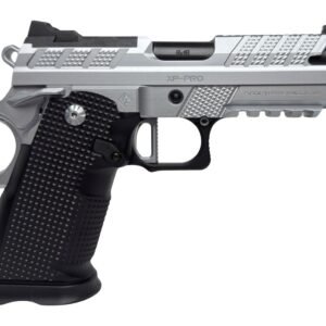 Fusion Firearms XP-3C-9-C-10 XP 3C Compact Frame 9mm Luger 10+1 3" Black Tennifer Barrel, Chrome Steel Serrated Slide & Frame w/Beavertail & Picatinny Rail, Black Aluminum Grip