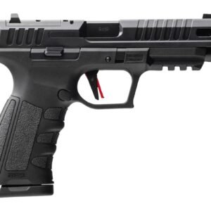 MAC 15000602 RA-9 Defense S 9mm Luger 17+1 4.75" QPQ Tenifer Cerakote Steel Lightening Cut/Optic Ready Slide, Tenifer QPQ Polymer Frame w/Picatinny Rail, Polymer Grip, RMR Footprint, Ambidextrous