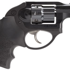 RUGER LCR 22LR BL/HOGUE GRP 8RD DAO