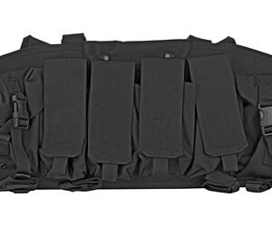 BH CMDO CHEST HRNS BLK