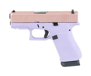 GLOCK 43X 9MM 15RD LAVENDER LUXE