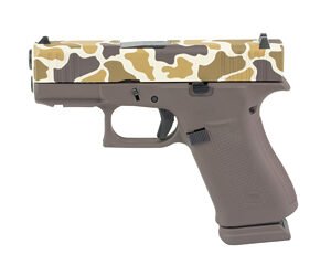 GLOCK 43X 9MM 15RD FS DUCK CAMO