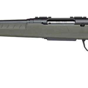 Savage Arms 33144 Axis 2 25-06 Rem 4+1 20" Matte Black Carbon Steel Threaded Barrel, Drilled & Tapped Receiver, OD Green Fixed w/Pistol Grip Synthetic Stock, Left Hand