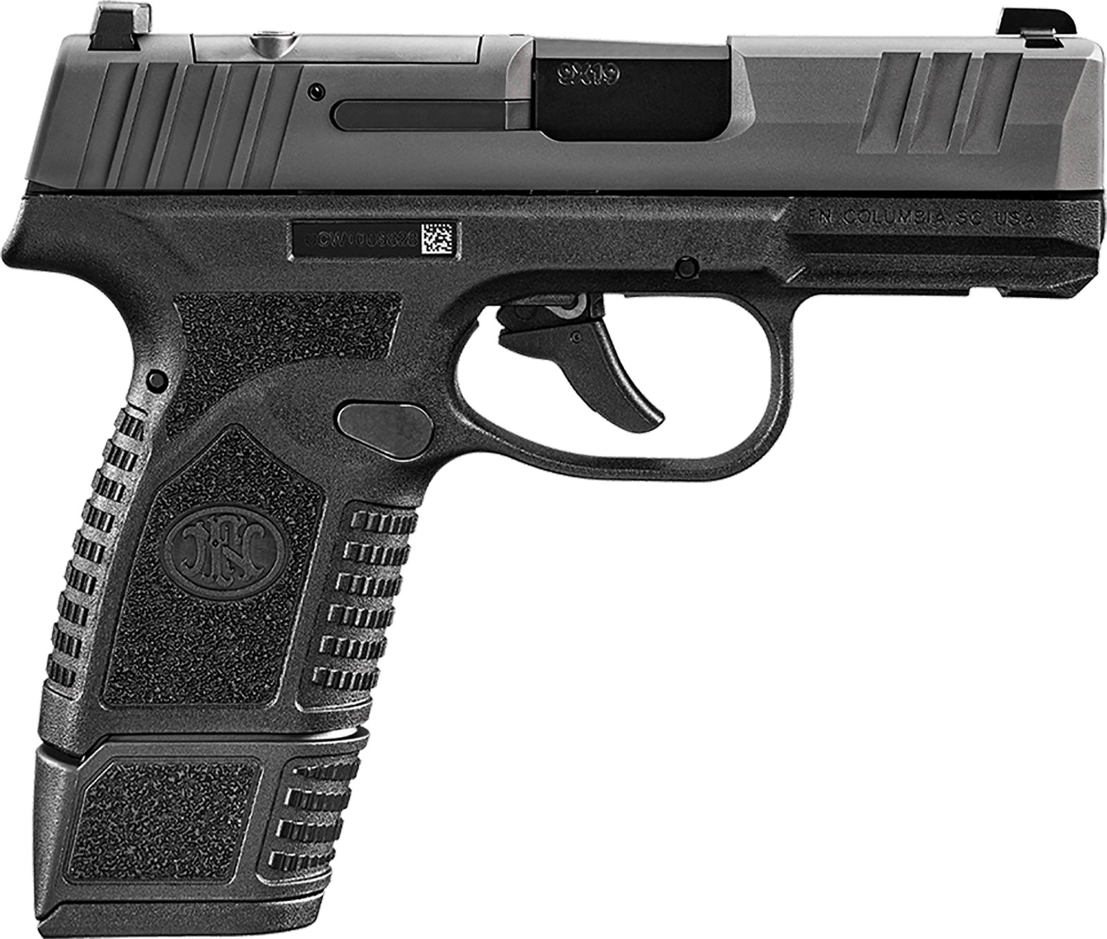 FNM REFLEX MRD 9MM BLK 15RD